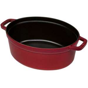 Staub La Cocotte 31cm Sütőedény ovális - Piros kép