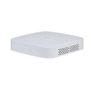 Dahua NVR Rögzítő - NVR4108-4KS2/L (8 csatorna, H265, 80Mbps rögzítési sávszélesség, HDMI+VGA, 2xUSB, 1x Sata, AI) kép