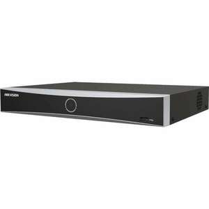 Hikvision NVR rögzítő, DS-7604NXI-K1/4P (4 csatorna, 40Mbps rögzítési sávszél., H265, HDMI+VGA, 2xUSB, 1x Sata, 4x PoE) kép