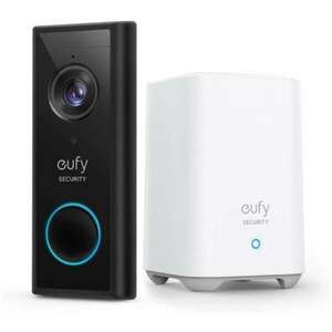 ANKER EUFY Kapucsengő + Vezérlő Központ, Video Doorbell + HomeBase2, HD(2K), WiFi-s, kültéri - E82101W4 kép