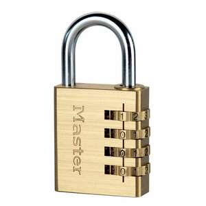 Master Lock 604EURD Számzáras Lakat 40mm kép