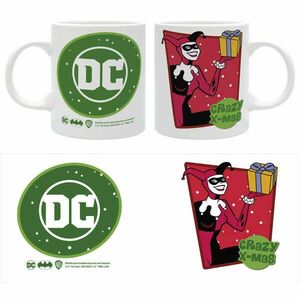 DC Comics Harley Quinn karácsonyi bögre, 320 ml kép