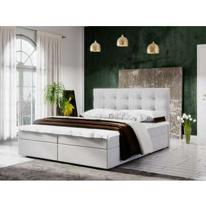 Fado II Boxspring ágy matraccal 160x200 (Bonell) fehér kép