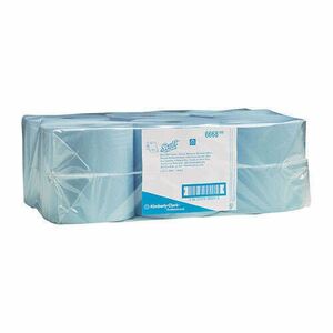 Kimberly-Clark Scott tekercses kéztörlő papír - kék, Airflex 304 méter (6 tekercs) kép