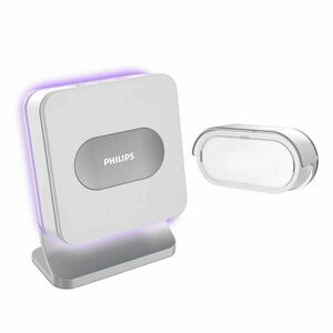 Philips WelcomeBell MP3 vezeték nélküli csengő, 8 dallam, MP3 feltöltési funkció, működési hatótáv max. 300 m kép