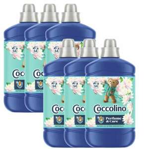 Coccolino Water Lily & Pink Grapefruit Öblítő koncentrátum 384 mosás 6x1600ml kép