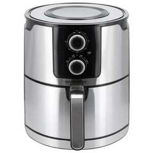 Just Perfecto JL-05 AirFryer Double Knob Control 1400W 4l, Ezüst kép