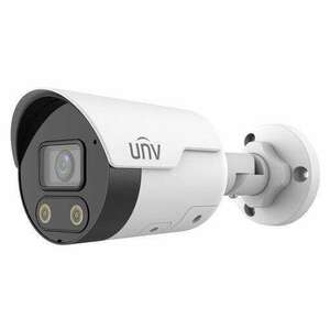 Uniview Easystar 4MP 4mm fix objektívvel, mikrofonnal és hangszóróval ColorHunter csőkamera kép