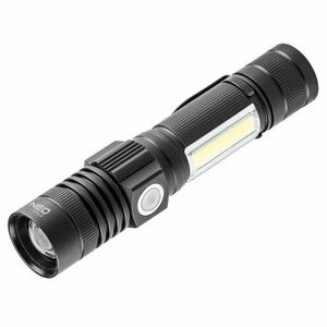 Neo zseblámpa, tölthető, 2 funkciós, usb, 800lum cree t6 led, 10w kép