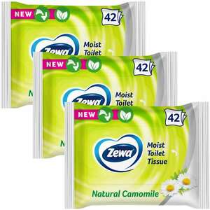 Zewa Natural Camomile Nedves Toalettpapír 3x42db kép