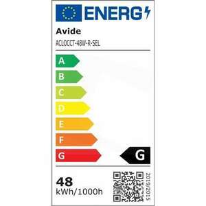 Avide Mennyezeti lámpa led 48w távirányítóval ACLOCCT-48W-R-SEL kép