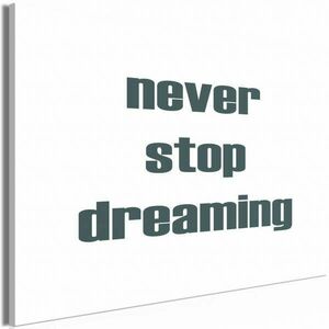 Never Stop Dreaming (1 rész) Széles 60x40 - vászonkép kép