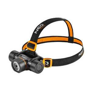 Neo Tools 99-029 Fejlámpa+zseblámpa 2az1-ben tölthető USB 2000lm CREE XHP50.2 LED 20W (Neo Tools 99-029) kép