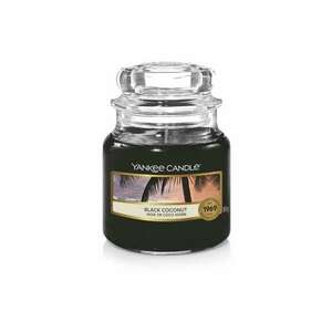 Yankee Candle Black Coconut Classic kicsi gyertya (22663) (22663) kép