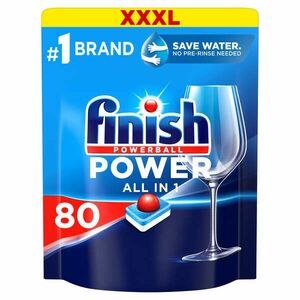 Finish Power All in 1 Regular Mosogatógép tabletta 80db kép