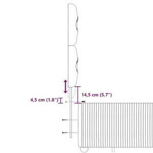 vidaXL sötétzöld bársony rugós ágy matraccal 200x200 cm kép