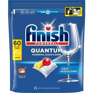 Finish Quantum All in 1 Lemon Mosogatógép kapszula 60db kép