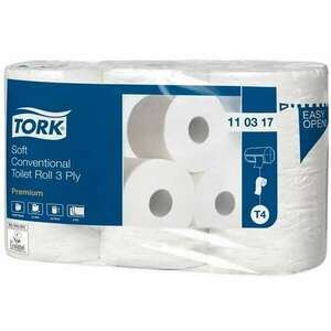 Tork Premium T4 rendszer Toalettpapír - Extra fehér (6 tekercs) (110317) kép