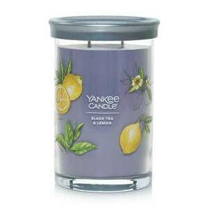 Yankee Candle Signature Black Tea & Lemon Tumbler Illatgyertya 567g (1630046E) kép