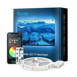 Govee H6179 TV BackLight - LED RGB TV Háttérvilágítás távirányítóval (H61790A1) kép