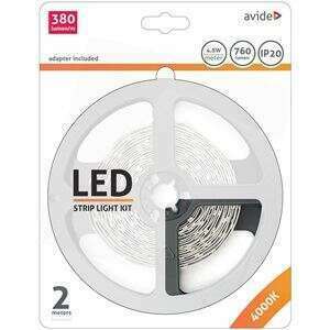 Avide LED szalag 12V 4.8W SMD2835 4000K IP20 2m (ABLSBL12V2835-60NW) (ABLSBL12V2835-60NW) kép