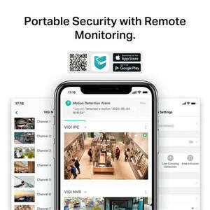 TP-LINK IP Kamera kültéri éjjellátó 4 Megapixel, 4mm Objektív, VIGI C540(4MM) kép