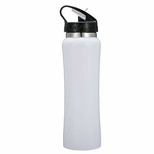 Pufo Simple fém termoszpalack italokhoz, izoterma, 600 ml, fehér kép