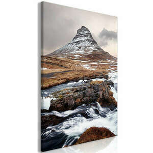 Kirkjufell (1 rész) Függőleges 80x120 - vászonkép kép