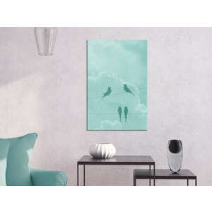 Celadon Sky (1 rész) Függőleges 40x60 - vászonkép kép