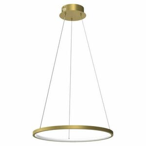 Modern LED függőlámpa arany 27W Milagro Rotonda Gold 1350lm 4000K ML7941 kép