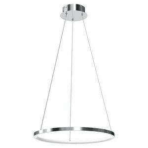 Modern LED függőlámpa króm 27W Milagro Rotonda Chrome 1350lm 4000K ML7940 kép