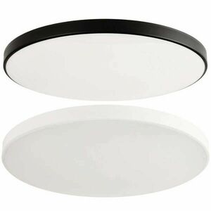 Mennyezeti/fali LED lámpa fekete és fehér kerettel Ø32, 5cm 18W 4000K IP20 Eco light EC20506 kép