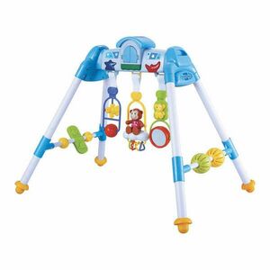 Gyerek zenélő fejlesztő babatornáztató állvány Baby Mix De Lux Baby Mix blue kép