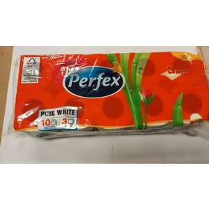 Perfex 10 tekercses natur toilett papir kép