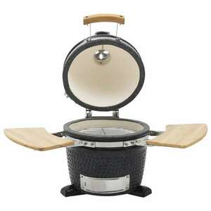 Kamado barbecue grill füstölő kerámia 44 cm kép