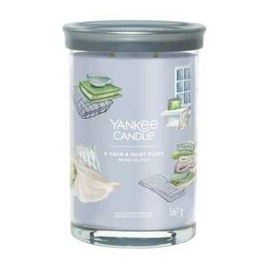 Yankee Candle Signature A Calm & Quiet Place Tumbler Illatgyertya 567g kép