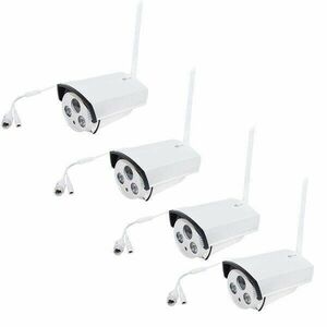 Wireless NVR Kit – 4 csatornás, digitális kamerarendszer, 4 HD kamerával, Cloud funkcióval kép