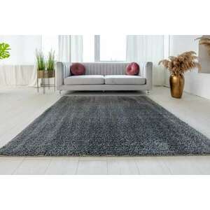 Elena Luxury Shaggy (Dark Gray) álompuha szőnyeg 200x280cm Sötétszürke kép