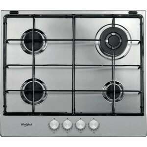 Whirlpool TGML 651 IX beépíthető gáz Főzőlap, Inox kép