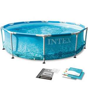 Intex 305x76cm Beachside Prémium fémvázas Medence (28206NP) kép