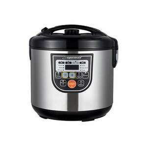 Esperanza Multicooker Cooking Mate Multifunkciós Elektromos Főzőedény, 860W, fekete-ezüst kép