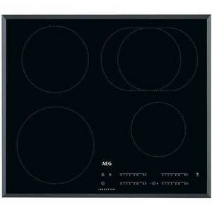 AEG IKB64413FB Beépíthető indukciós főzőlap, 60 cm, 4 főző zóna, Hob2Hood, Eco Timer kép