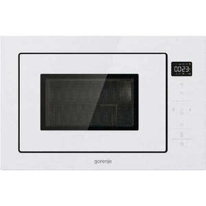 Gorenje BM251SG2WG Beépíthető mikrohullámú sütő, 25L, 900W, 5 fokozat, Időzítő, Fehér kép