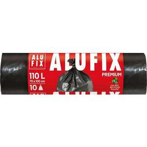 ALUFIX Szemeteszsák, extra erős, 110 l, 10 db, ALUFIX kép