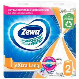 Zewa Wisch & Weg Extra Lang Design 2 rétegű Háztartási papírtörlő 2 tekercs kép