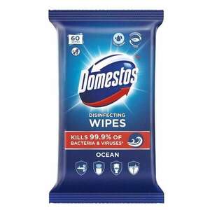 Domestos higiénikus Törlőkendő Ocean 60db kép