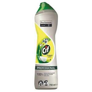 Súrolókrém 750 ml cif professional cream lemon kép