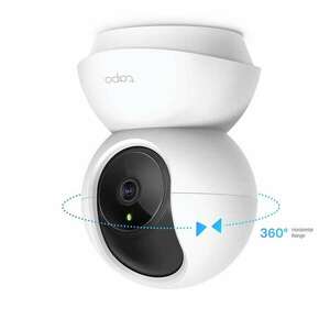 TP-Link TapoC210P2 2K, 3MP, Beltéri, Vezeték Nélküli, 360º Forgás, Fehér hálózati kamera kép