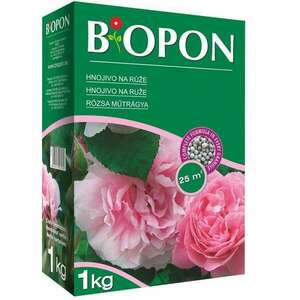 RÓZSA MŰTRÁGYA 1KG - BIOPON granulátum 65 m2-re elegendő többkomp... kép