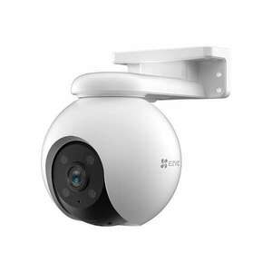 EZVIZ IP wifi PT dómkamera - H8 2K (3MP, 4mm, kültéri, H265, IR30m, IP65, microSD, mikrofon, hangszóró) kép